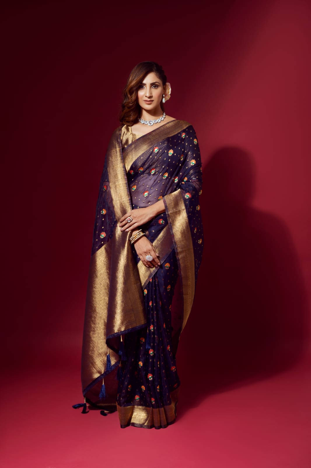 Rajpath Amuly Silk Designer Ethnic Wear Organza Silk Saree Collection